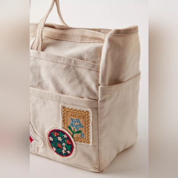 Free People Kiss My Patch Tote/Mineral - Picture 4 of 16